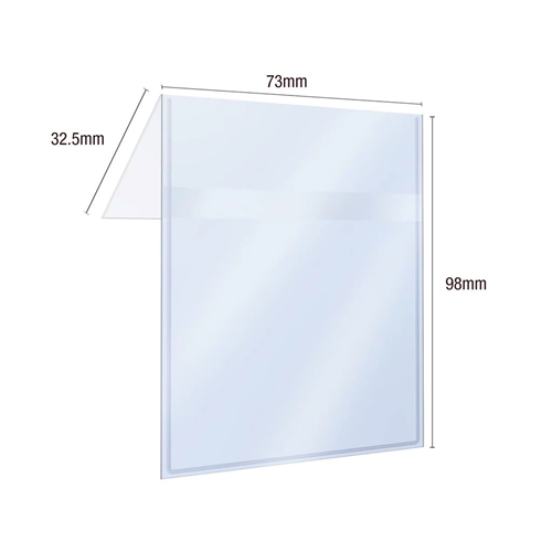 CardPreserver (63 x 88 mm) Ultra clear - Semi Rigid (25 stk) - Plastiklommer